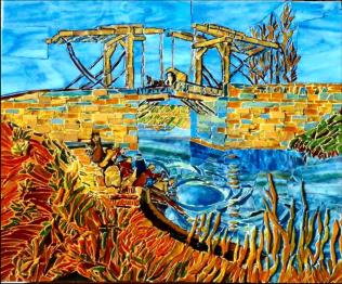Le Pont de Langlois (d'aprs Van Gogh)